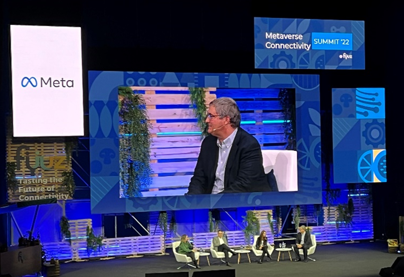 Fujitsu’s François Moore participating in a panel discussion at Fyuz